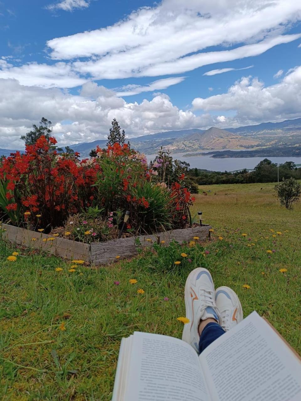 Glamping hermoso amanecer Guatavita Exterior foto